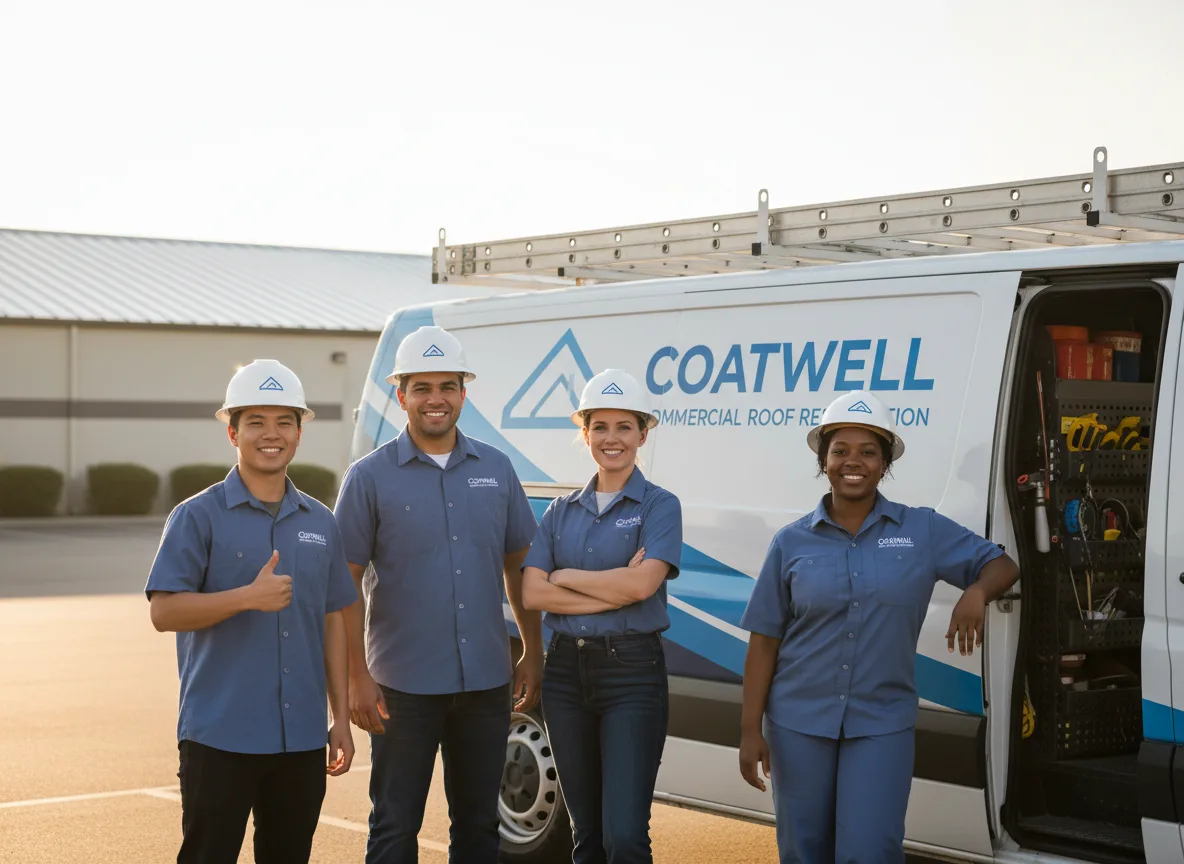 Commercial roof coating company in Augusta, WI